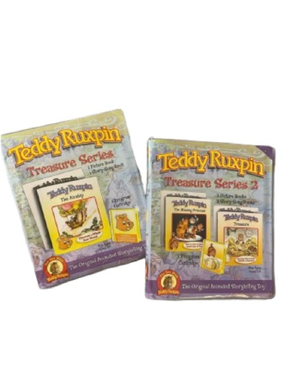 Vintage Teddy Ruxpin Treasure Series one and Two